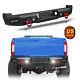17-22 For Ford F250/f350/f450 Super Duty Steel Rear Bumper With D-rings Led Lights
