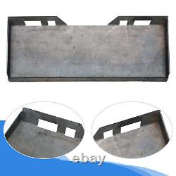 1/4 Quick Tach Attachment Mount Plate Heavy Duty Steel Front Loader Plate