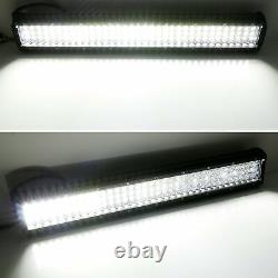 20 140-LED Light Bar with Behind Grille Bracket, Wirings For 15-up Jeep Renegade