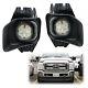 27w Led Fog/driving Light Kit With Bezels Brackets Wiring For 11-16 F250 F350 F450
