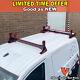 2 Bar Steel Ladder Rack Withroller Fit Chevy City Express All Years (return)