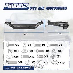 2 IN 1 Front Bumper Assembly with24 LED Pod Light For 2019-2023 Ram 1500 Classic