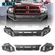 2 In 1 Front Bumper Assembly With24 Led Pod Lights For 2013-2018 Dodge Ram 1500