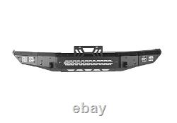 2 In 1 Heavy Duty Steel Front Bumper Kits Replacement For 2021-2024 Ford Bronco