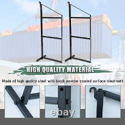 2 Pairs Cargo Shipping Container Shelving Shelf Brackets Powder Coated Universal