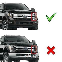 30W CREE LED Light Bars with Front Grille Bracket Wirings For 17-up Ford F250 F350