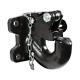 30 Ton Pintle Hook Ball Mount Heavy Duty Alloy Steel Hitch Towing Equipment Tool