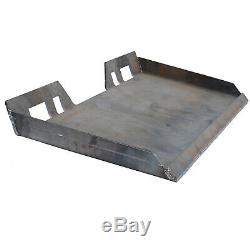 3/8 Skid Steer Mount Plate Tractor Quick Attachment Tach Steel Plate Heavy Duty