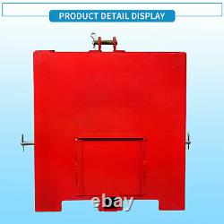 3 Point Ballast Box Mounted Category 1 Tractor Loader Counterweight Attachment