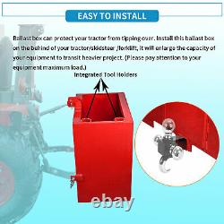 3 Point Ballast Box Mounted Category 1 Tractor Loader Counterweight Attachment