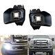 40w Cree Led Cube Fog Light Kit Withbezel Cover, Wiring For 2011-16 F250 F350 F450