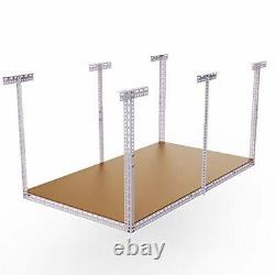 4×8 Adjustable Ceiling Rack for Garage Storage Mount Storage Heavy Duty 54-9
