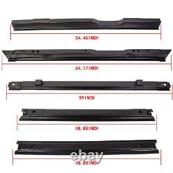5PCS Truck Bed Rails Floor Support For 1999-2018 Ford Super Duty F250 F350 F450