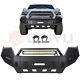 5/32 Heavy Duty Steel Front Bumper With Led Light Bar For Toyota Tacoma 2016-2019
