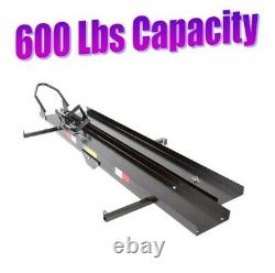 600 LBS Heavy Duty Motorcycle Dirt Bike Carrier Rack Hitch Mount with Loading Ramp