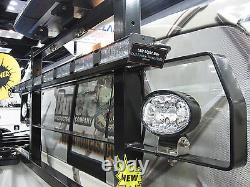 85204 Buyers KabGard Heavy-Duty Steel Pickup Headache Rack withMounting Brackets