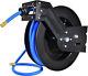 Aain Premium Heavy-duty Air Hose Reel 1/2 In X 50 Ft Wall Mount, Retractable