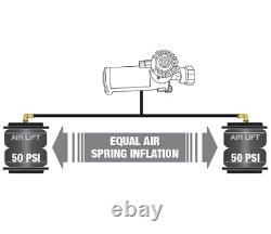Air Lift 7500XL 57589 Air Spring Bags Wireless Compressor for 14-22 Ram 2500