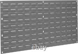 Akro-Mils Heavy Duty Wall Mount Garage Storage Steel Louvered Panel, 36W x 19H