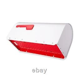 Architectural Mailboxes Sequoia White Heavy Duty Post Mount Mailbox Ultra Thick