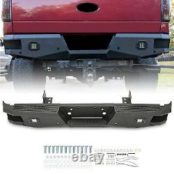 Assembled Rear Bumper With Fog Light For 1999-2016 Ford Super Duty F250 F350