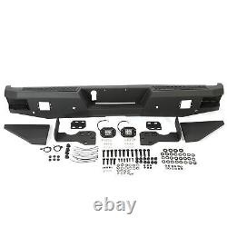 Assembled Rear Bumper With LED Lights For 2012-2021 Toyota Tundra Heavy-Duty