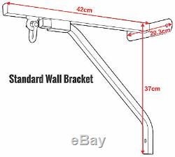 BUKA Heavy Duty Punch Bag Wall Bracket Steel Mount Hanging Stand Boxing Hanger