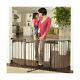 Baby Gates Safety Space Hand Operation Hardware Mount Heavy Duty 72wide 30tall