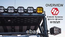 Baja Designs XL Laser High Speed Spot Light Pods With Wiring Harnesses 4000 Lumens