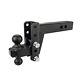 Bulletproof Ed254 Class 5 Extreme Duty 4 Drop/rise Hitch Adjustable Ball Mount