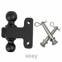 Bulletproof Hitches HD258 Adjustable 2.5 Heavy Duty Trailer Hitch, 8 Drop/Rise