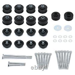 Cab Body Mount Bushing Kit Steel Sleeve For Ford F250 F350 Super Duty 2WD 4WD