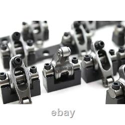 Chevy BBC 454 Shaft Mount 1.7 Ratio Stainless Steel Heavy Duty Race Rocker Arms