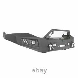 DISCOVERER STEEL FULL WIDTH FRONT BUMPER With WINCH PLATE FIT 13-18 DODGE RAM 1500