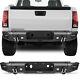 Findauto Rear Bumper For Chevy Silverado Sierra 1500 2007-2013 With 4 Led Lilghts