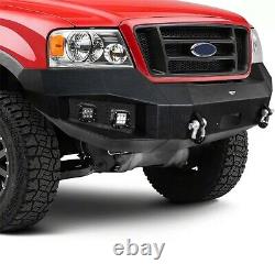 FOR FORD F-150 04-08 PICKUP HEAVY DUTY STEEL FRONT BUMPER REPLACED BAR WithLIGHT