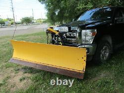 Fisher Storm Guard Snow Blade Plow With Fisher Minute Mount System 8' Heavy Duty