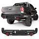 Fit For 2016-2021 Tacoma New Black Front + Rear Bumper Withwinch Plate&led Lights