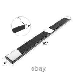 For 1999-2016 F250 F350 Super Duty Crew Cab 6 Running Boards Nerf Bar Side Step