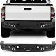 For 2005-2015 Toyota Tacoma Heavy Duty Steel Rear Bumper With D-ring & Led Lights
