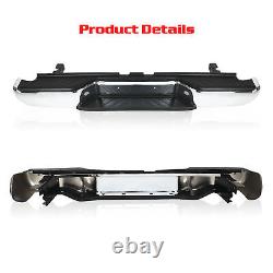 For 2005-2019 Nissan Frontier Truck Chrome Complete Rear Step Bumper Assembly