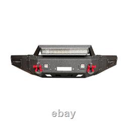 For 2008-2010 Ford F250/F350 Super Duty Steel Front Bumper with LED lights