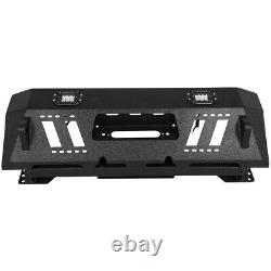 For 2010-2020 Toyota 5 Gen 4 Runner Black Off-Road Front Bumper with D-ring
