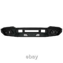 For 2011-2016 2/4WD Ford F250 F350 Heavy Duty Black Front Bumper withLEDs NEW