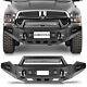 For 2013-2018 Dodge Ram 1500 Heavy Duty Steel Front Bumper With Led Light Bar