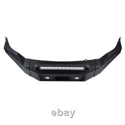 For 2013-2018 Dodge Ram 1500 Off-road Front Rear Bumper Guard with Lights D-rings