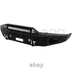 For 2017-2019 Ford F250 F350 F450 Complete Front Bumper With LED Lights