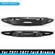 For 2021 2022 Ford Bronco Front Bumper Build-in Led Lights Heavy Duty Steel Blk
