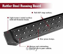 For 99-16 Ford F250/350/450 Super Duty Regular Cab Rattler Steel Running Boards