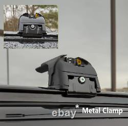 For Mazda CX 50 2023-Up Roof Rack Cross Bars Metal Bracket Flush Rail Alu Black